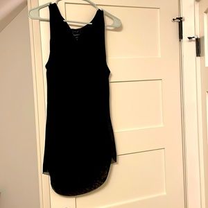 Express Cowl Neck Ruched Tank